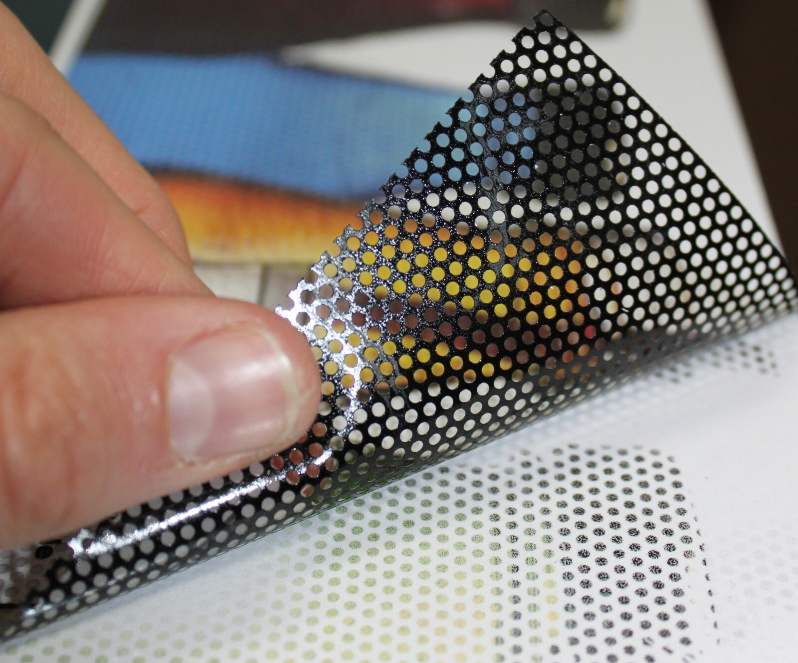 Window Perf Vinyl One-Way Vision Roll Solvent & Latex (Choose Size & Type)