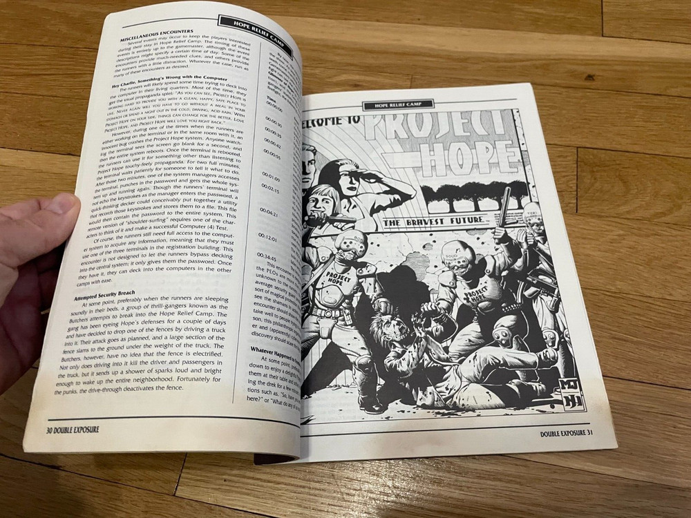 Shadowrun RPG Double Exposure FASA