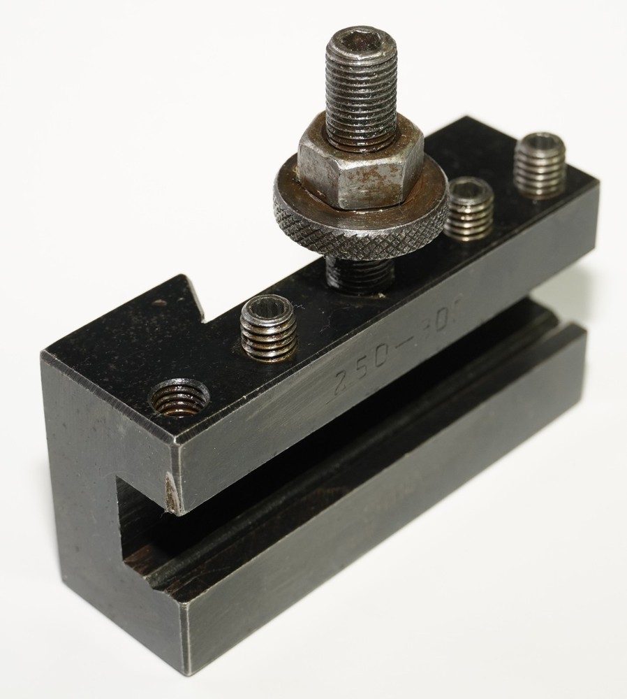 Lathe 250-302 CXA Toolholder, Facing, Turning, Quick-Change