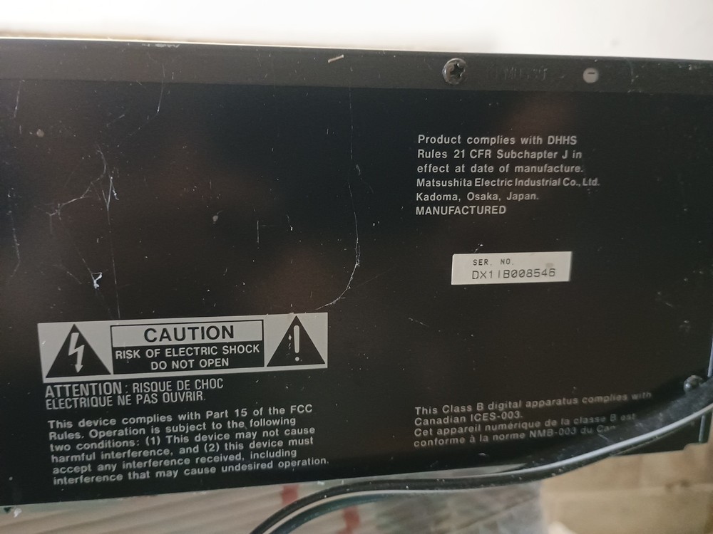 Technics SL-PD9 CD Changer