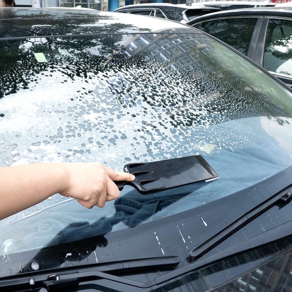 Gomake Window Tint Tools Bulldozer Squeegee Scrubber Paddle Squeegee Long Han...