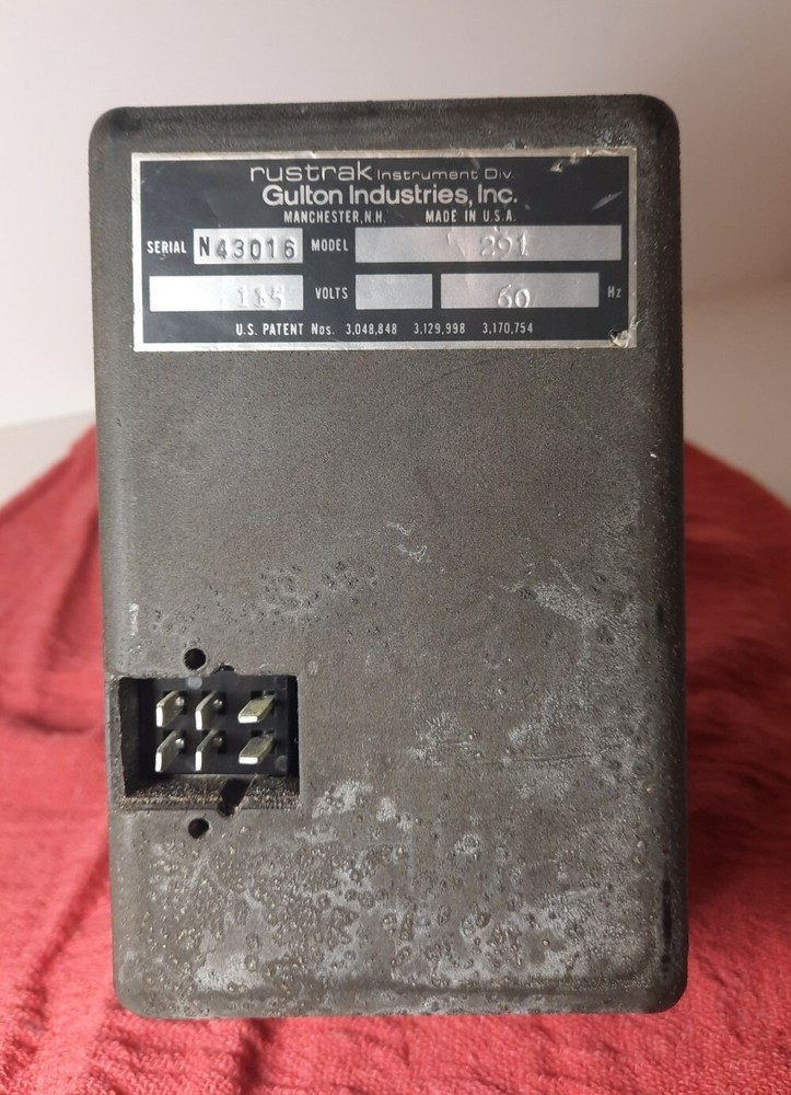 Rustrak Chart Recorder Model 291