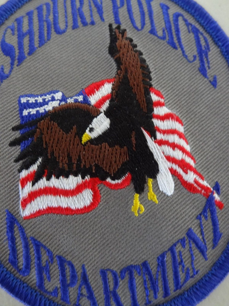 ASHBURN GEORGIA POLICE DEPT. PATCH Only 1 on Ebay.