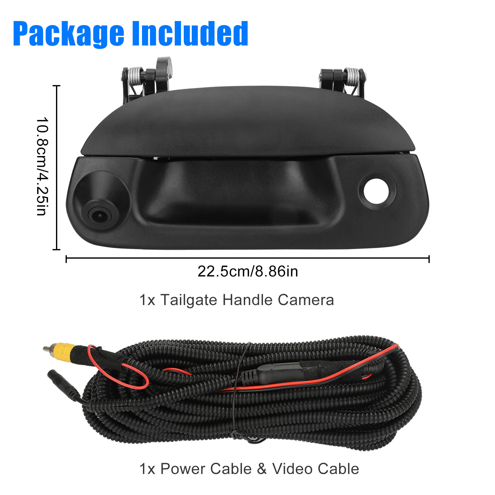 Tailgate Handle Rear View Backup Camera For 1997-2007 Ford F150/F250/F350/F450