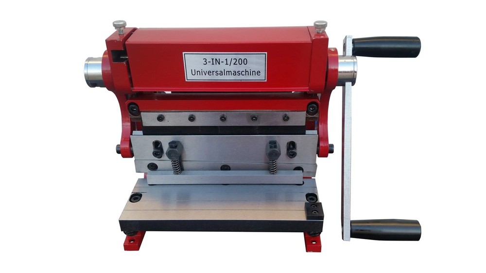 8” Universal Sheet Metal Machine 3 In 1