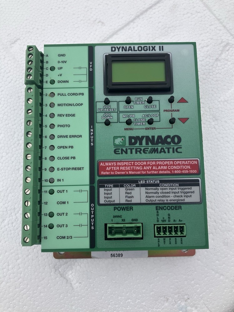 Dynaco Dynalogix 2 Circuit Board For High Performance Doors