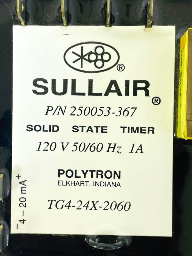 SULLAIR 02250053-367 Solid State Timer