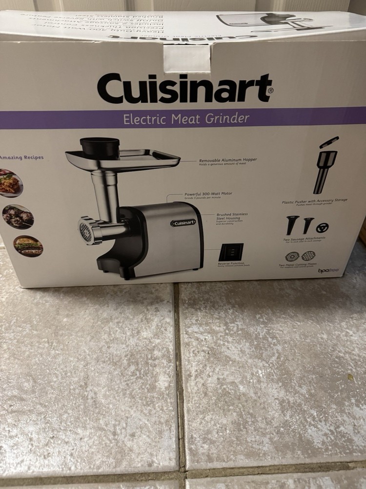 CUISINART ELECTRIC MEAT GRINDER - MG100