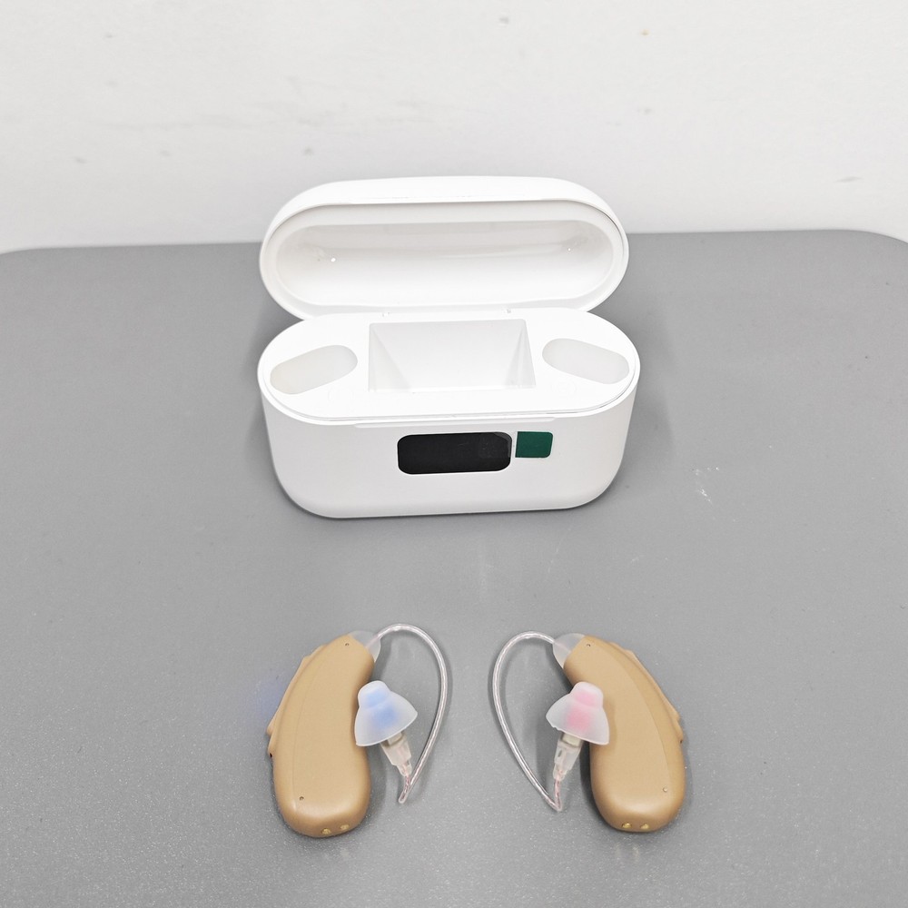 Rechargeable BTE Programmable Digital Bluetooth Hearing Aids With App Control