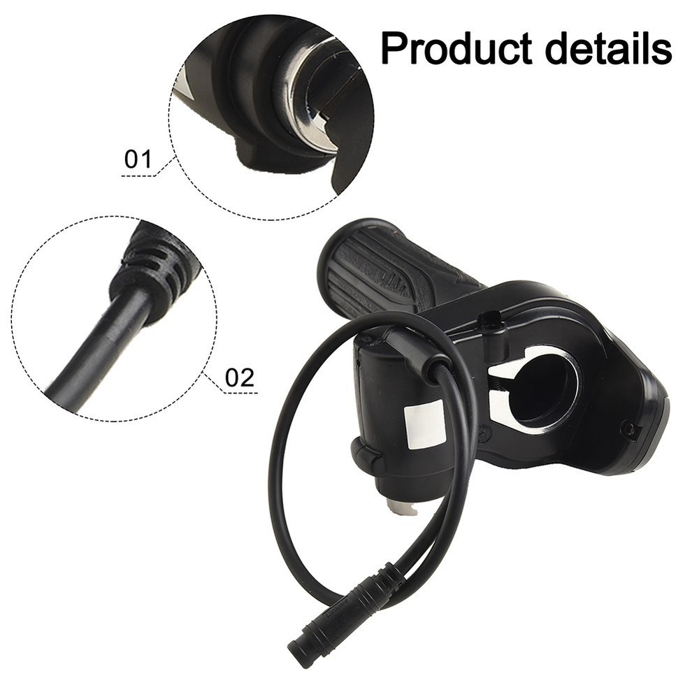 Electric Scooter Throttle Throttle Control Set Real-Time Voltage Display