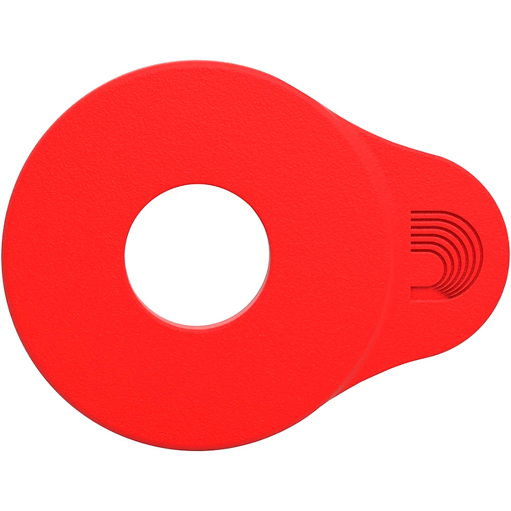 D'Addario Flex Lock Strap Blocks Red