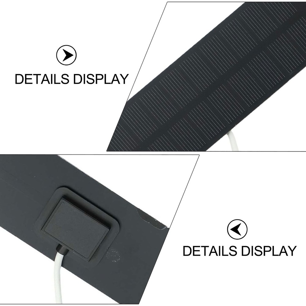 Conveniently Sized 2W Solar Panel Suitable for DIY Projects and Models