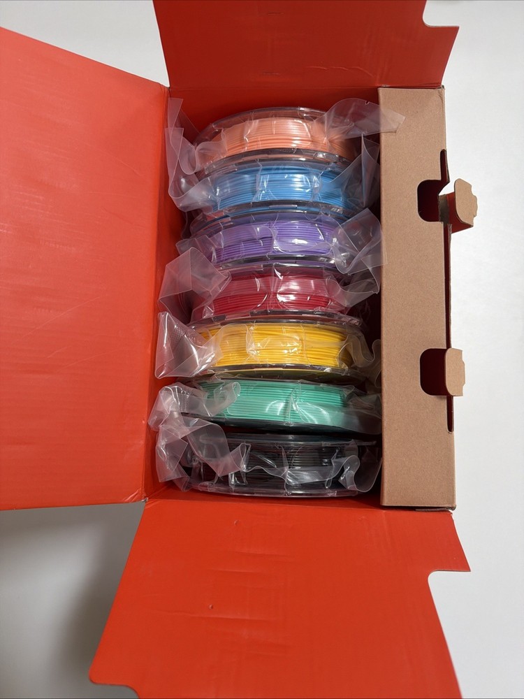 Toybox Deluxe 3D Printer Food Bundle, 7 Pack PLA