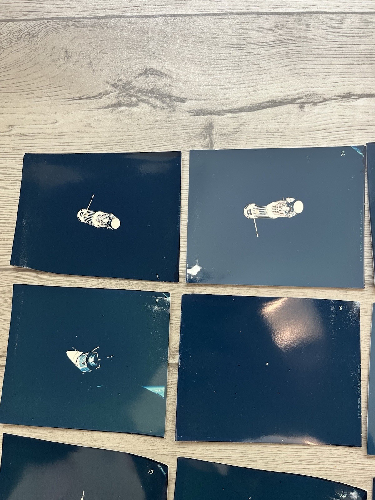 Vintage NASA Gemini Spacecrafts Photo on Kodak Paper SPACE - Lot Of 30