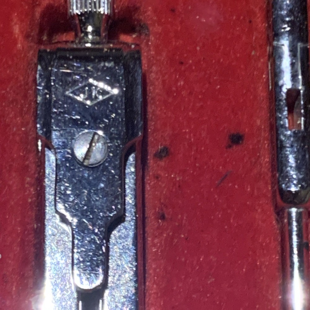 Jakar S100 Drawing Instruments Compass Divider Set Czechoslovakia - Incomplete