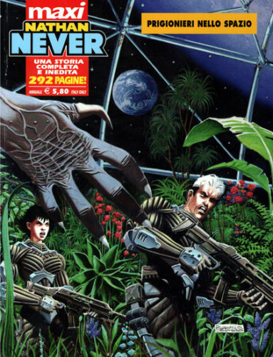 comic MAXI NATHAN NEVER Bonelli number 5 PRISONERS IN SPACE
