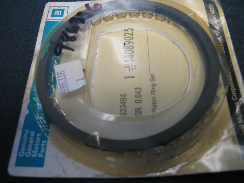 Johnson Evinrude OMC 0986336 Standard Piston Ring Set J262