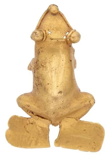 Forrest Fenn Treasures iconic GOLD FROG