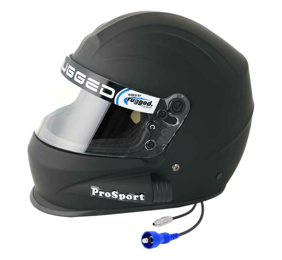 EBRR RUGGED RADIOS PYROTECT 'PRO SPORT' SIDE AIR HELMET WIRED HELMET KIT SMAL
