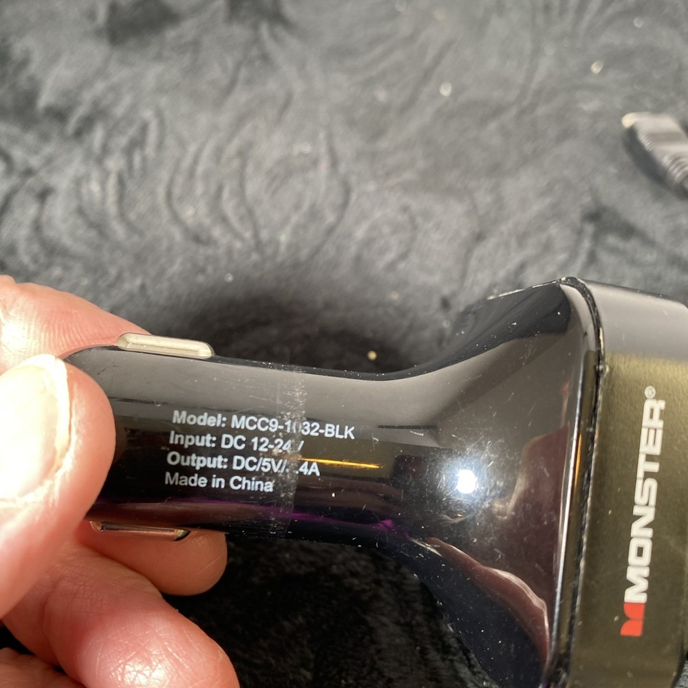 Monster Bluetooth FM Transmitter, 3.4 Amp USB Charging Ports Tested