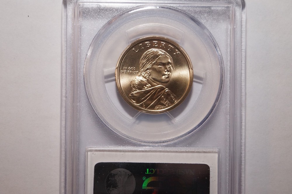 2013-P NATIVE AMERICAN DOLLAR POSITION B GRADED PCGS MS67