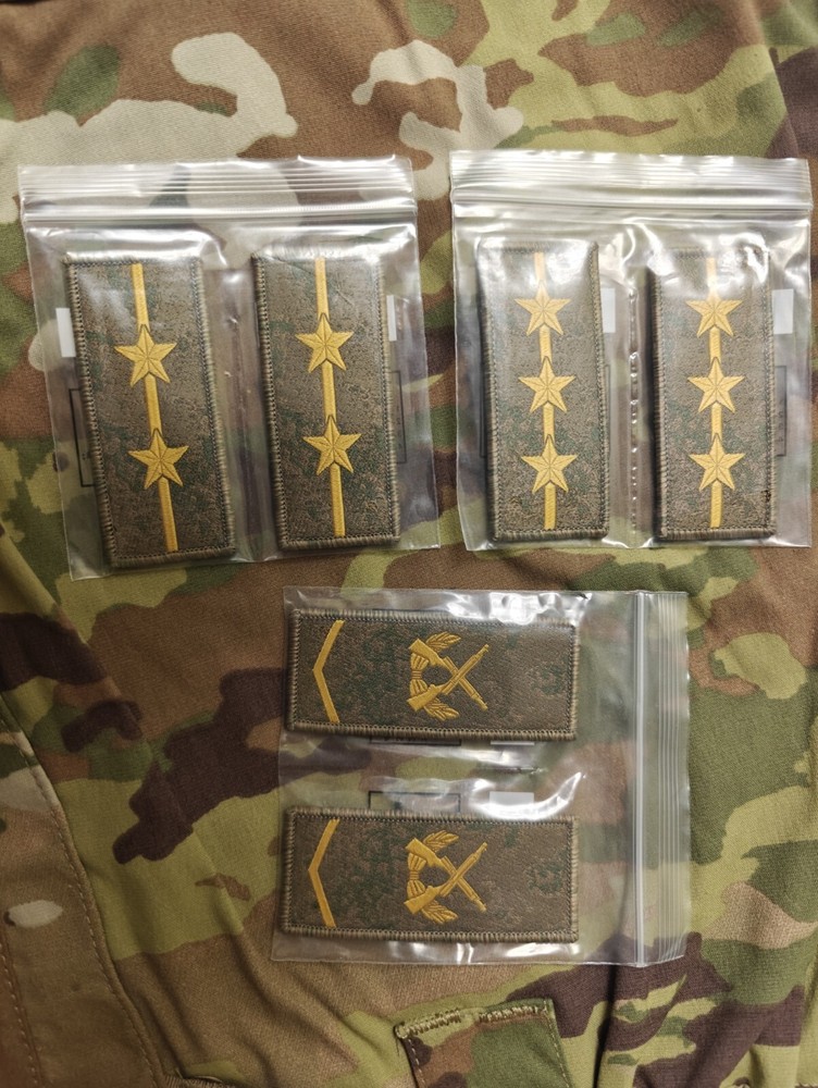 Rare China PLA Airborne Paratrooper Unit Patch Set Type 21 Starry Sky