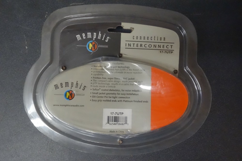 Memphis Car Audio Interconnect 17-7UTP