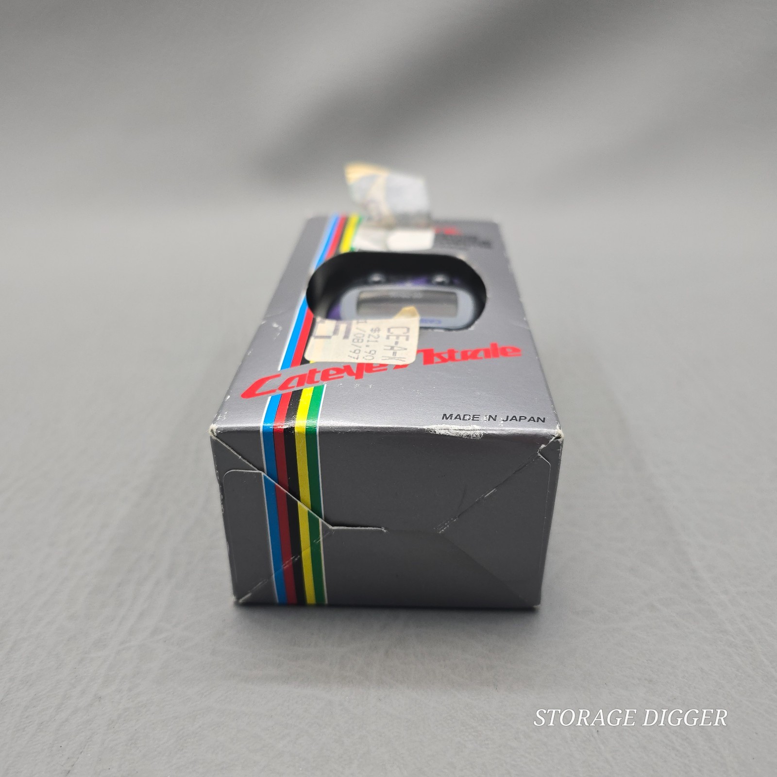 Vintage 1990's New Cat Eye Astrale Model CC-CD100 Cyclocomputer, Made in Japan