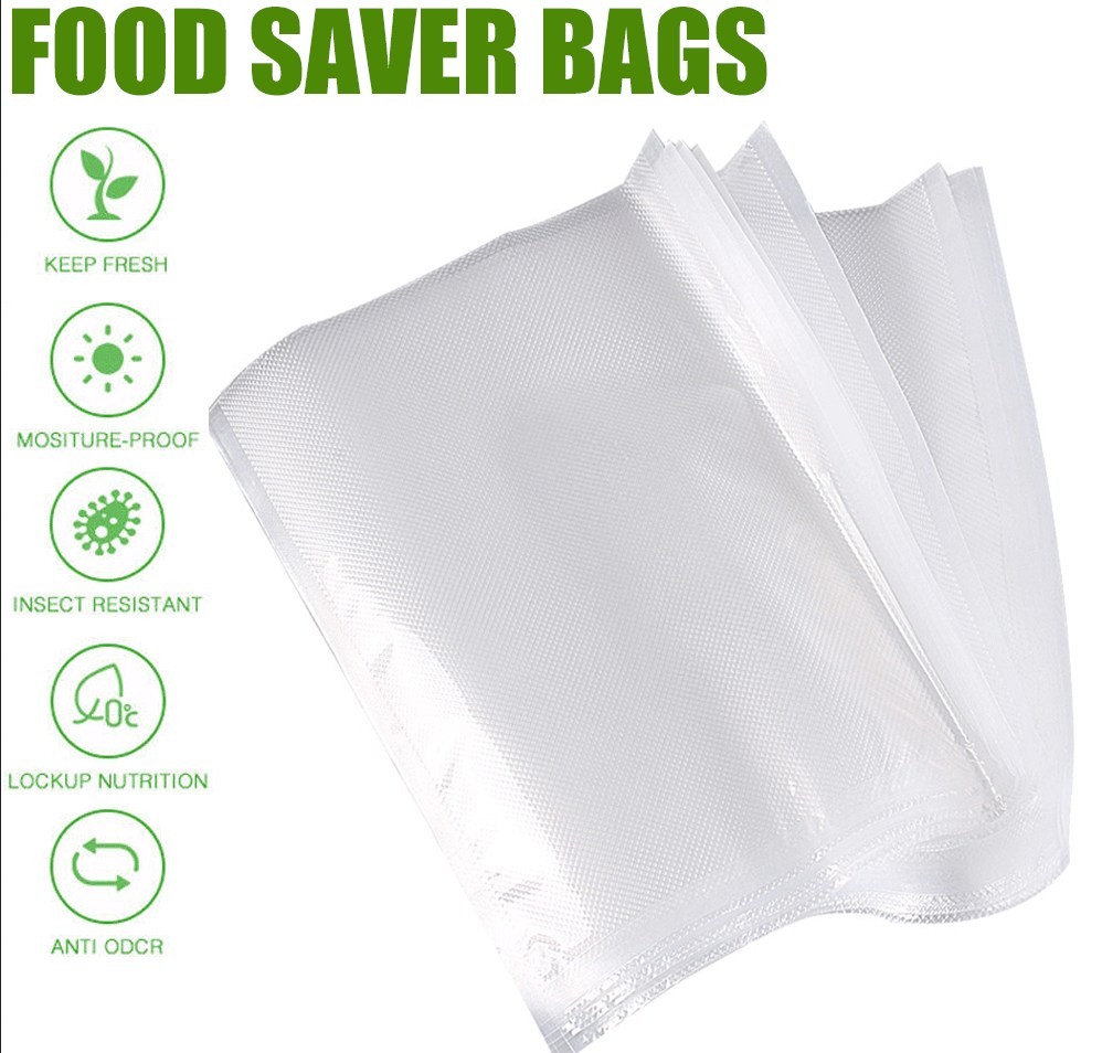 8"x50' 11"x50' 8"x20' Rolls Vacuum Sealer Bags Food Saver Embossed Bags 4 Mil US