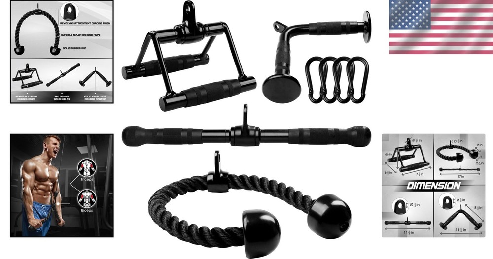 Essential Cable Machine Accessories Combo for Every Workout