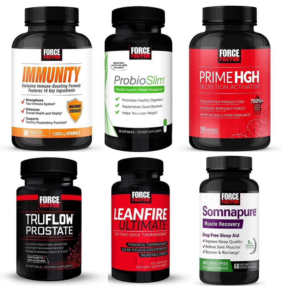Force Factor - ProbioSlim - Test Booster - IMMUNITY - TruFlow = WHOLE LINE!