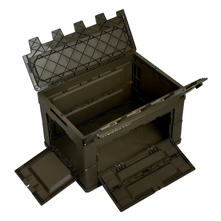 SINT Folding Storage Box,Portable, Collapsible with Lid,For Home & Camping Use