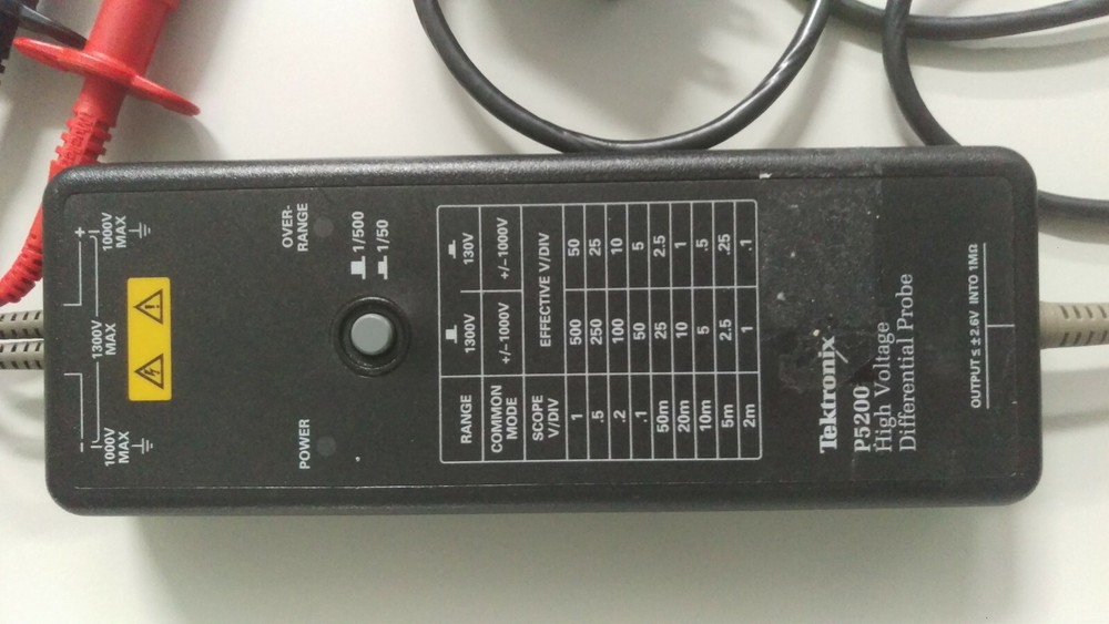 Tektronix P5200 High Voltage Differential Probe