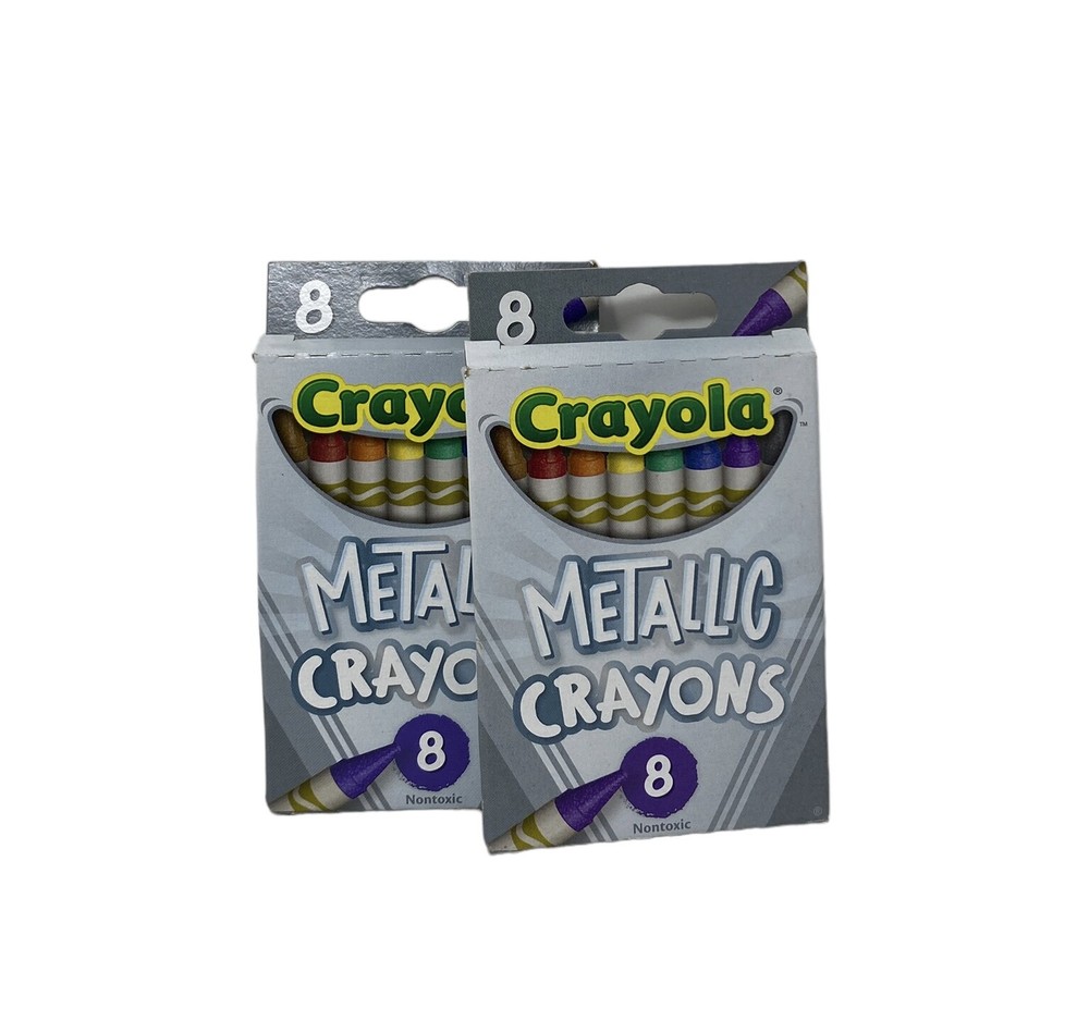 Crayola Metallic Crayons: Gentle Colors for Enhanced Creative Expression
