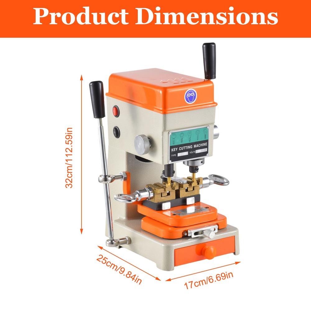 Key Cutting duplicating Machine Cutter Car Key Copier Locksmith Tools