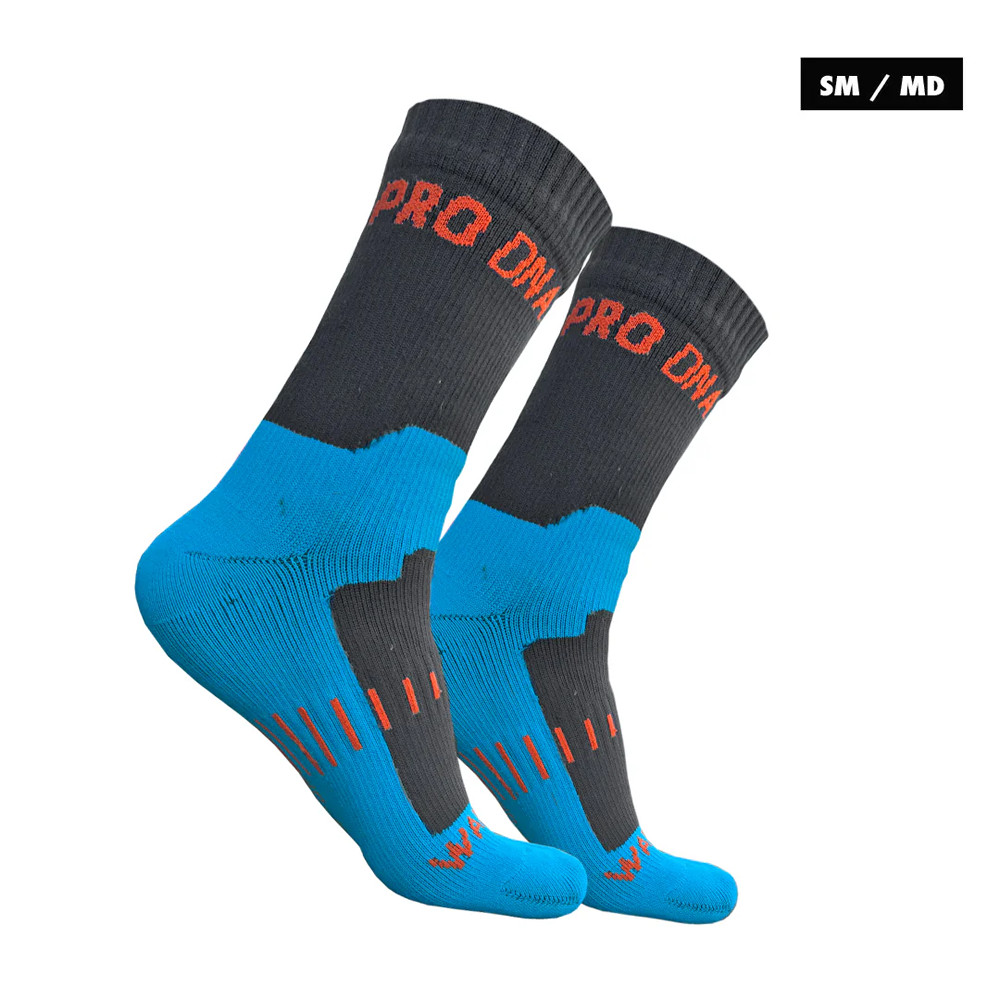 Infamous Pro DNA Waterproof DryStep Socks - Grey / Teal - Large / X-Large