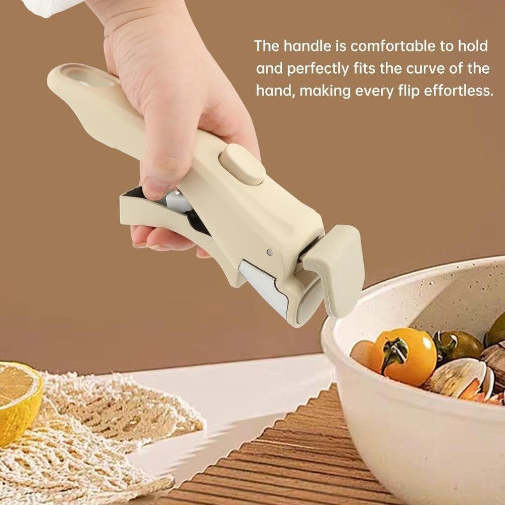 Universal Removable Handle Detachable Pan Pot Gripper Replacement Silicone White