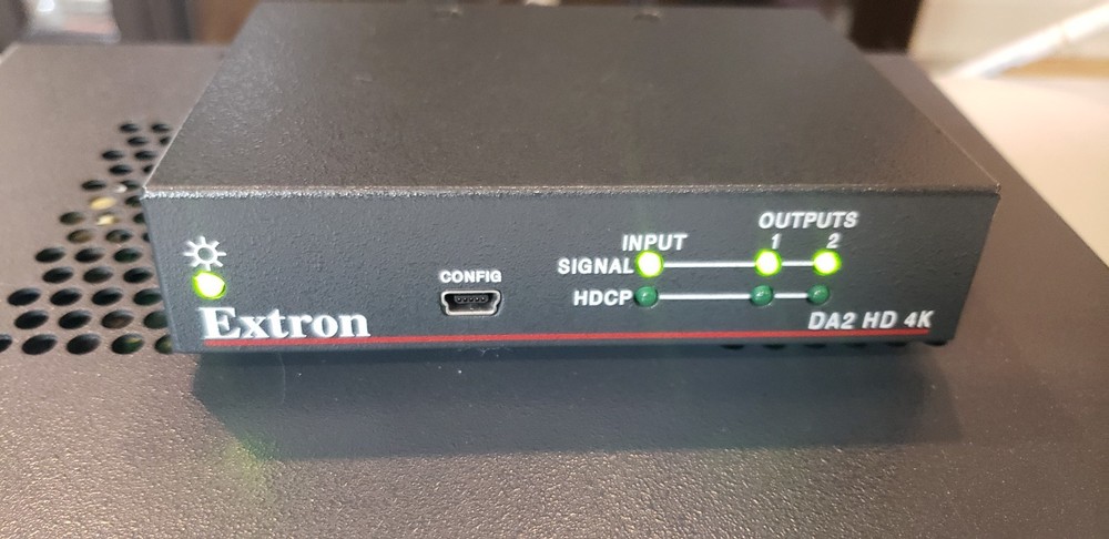 Extron DA2 HD 4K HDMI 4K Distribution Amplifier 60-1480-01