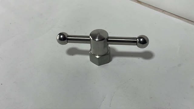 Wilton Style Bench Vise Lock Down Handle Nut Swivel Handle  1/2-13 Stainless