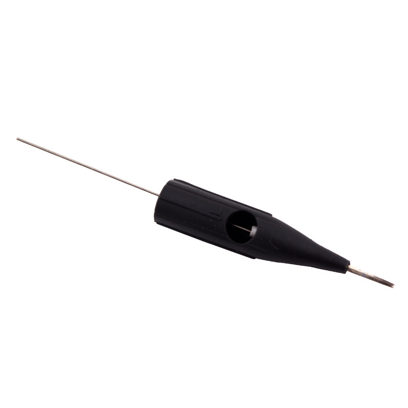 100pcs Sterilized Permanent Makeup Eyebrow Needle Caps Plastic Nozzle Tips 1R-3R