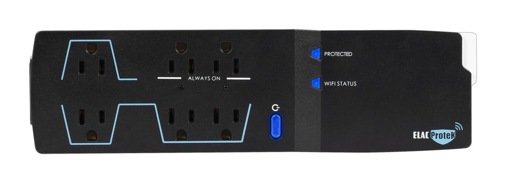 Elac PB-62W Protek 6 Outlet Smart Surge Protector