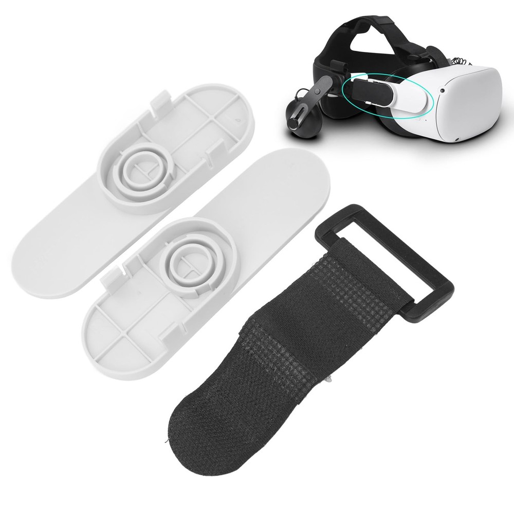 VR Headset Strap, Deluxe Comfortable Audio Mount Secure Locking for Virtual Real