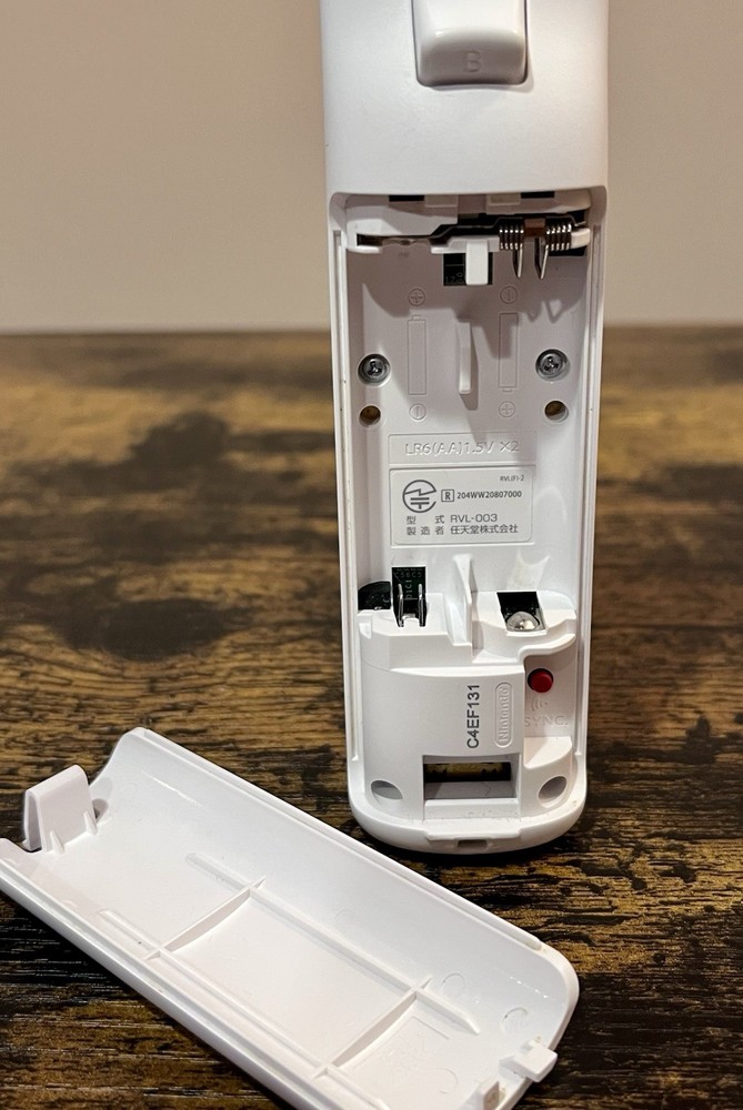 Nintendo Wii Console (White) Missing Nunchuck - Tested & Working USED Condition