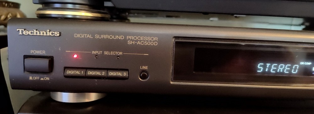 Technics SH-AC500D Digital Surround Processor Dolby - TESTED, No Remote