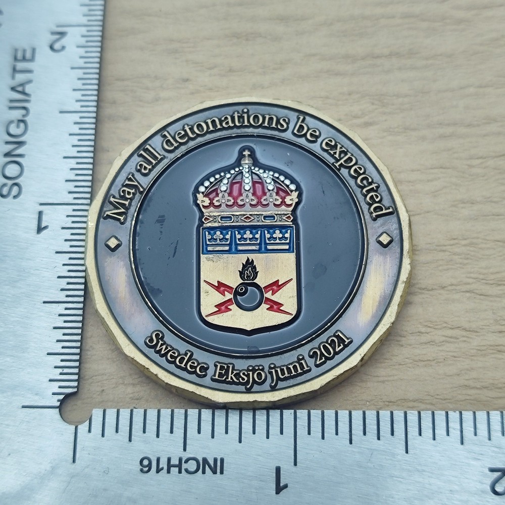 Swedish Armed Forces Challenge Coin