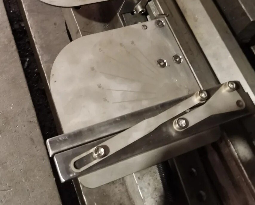 Sheet Metal Bending Auxiliary Tool Bending Machin Front Bracket Positioning Tool