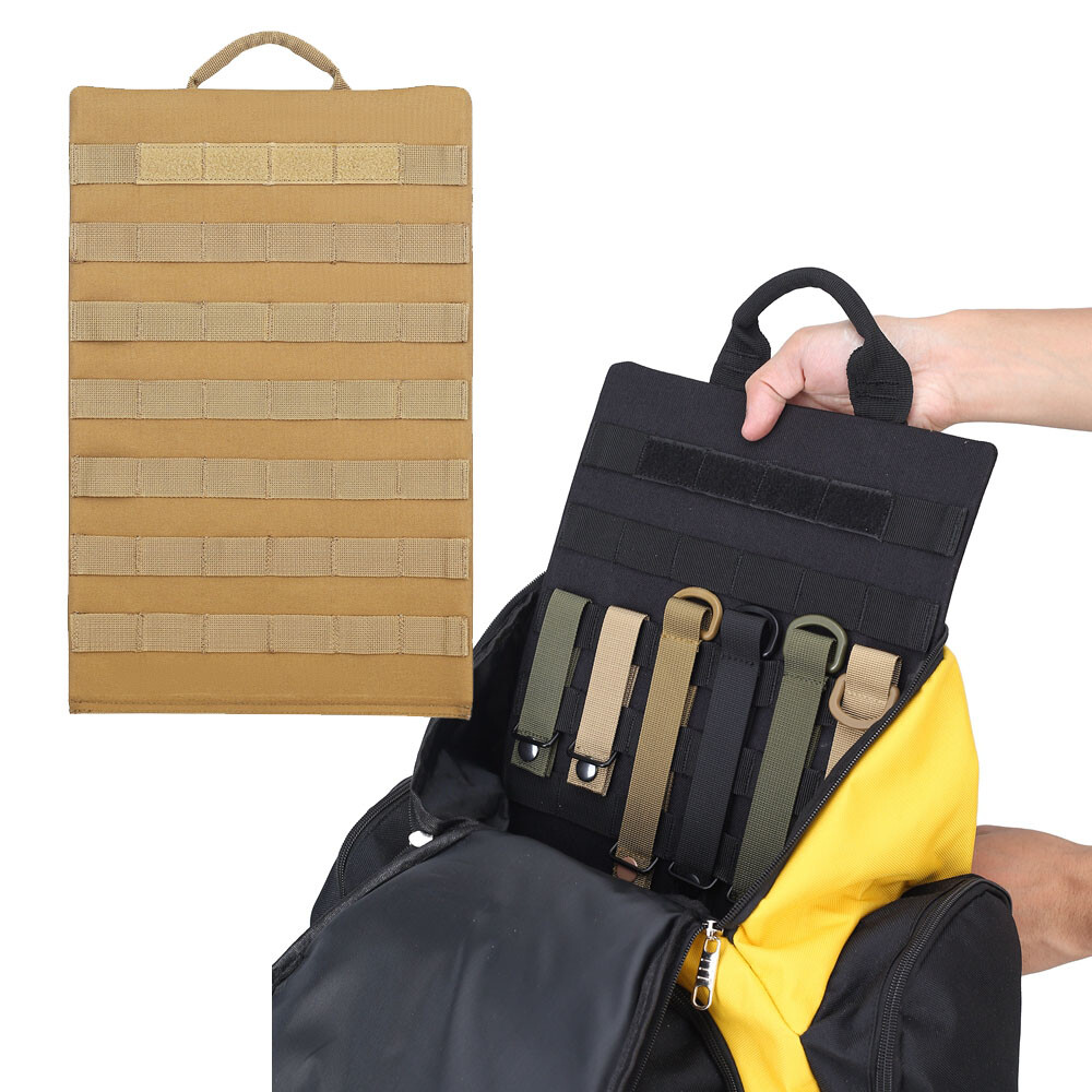 Tactical Molle Extension Hanging Board Backpack External Storage Insert Plate