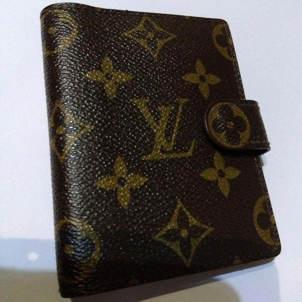 Louis Vuitton notebook cover monogram insert type 19