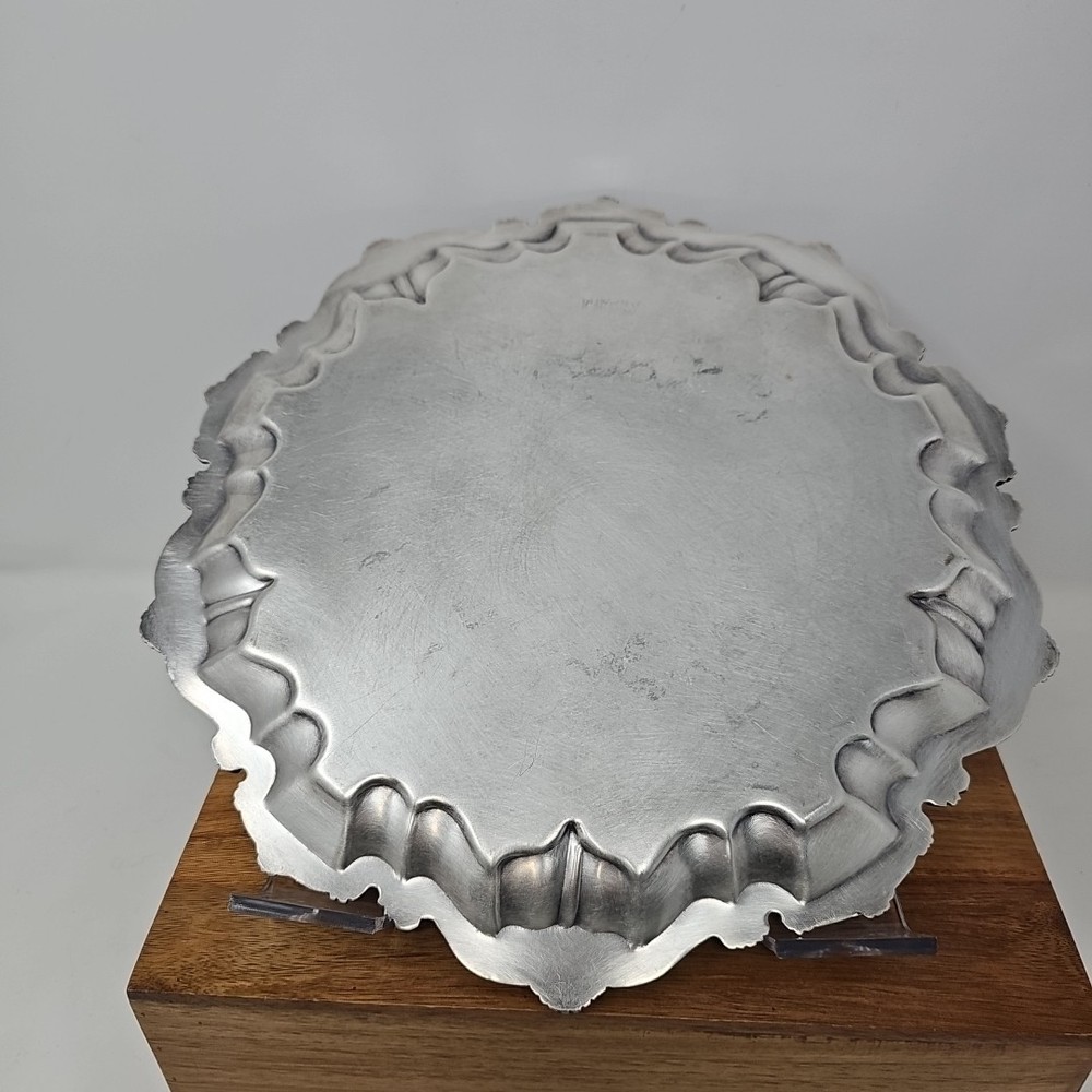 HEAVY Silver Plated Silver over Copper Serving Tray, England