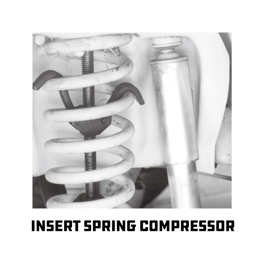 Powerbuilt Strut Coil Spring Compressor Tool Kit, Compress, Remove and Instal...